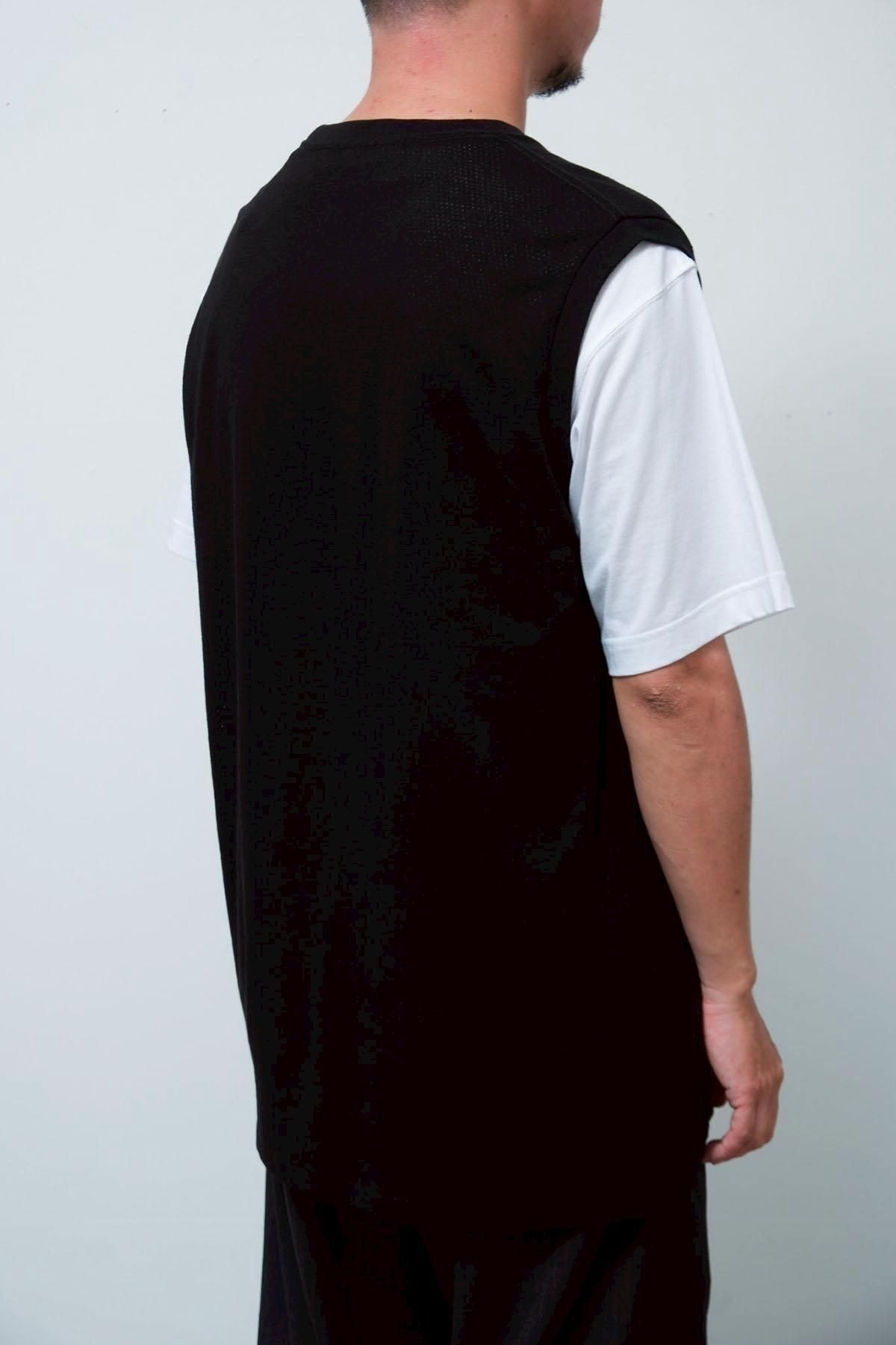 COMOLI / コットンメッシュ ノースリーブ - IMA:ZINEオンラインストア