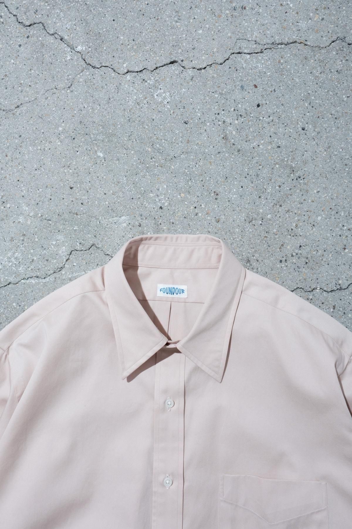 FOUNDOUR / Regular Collar Shirt - IMA:ZINEオンラインストア｜大阪