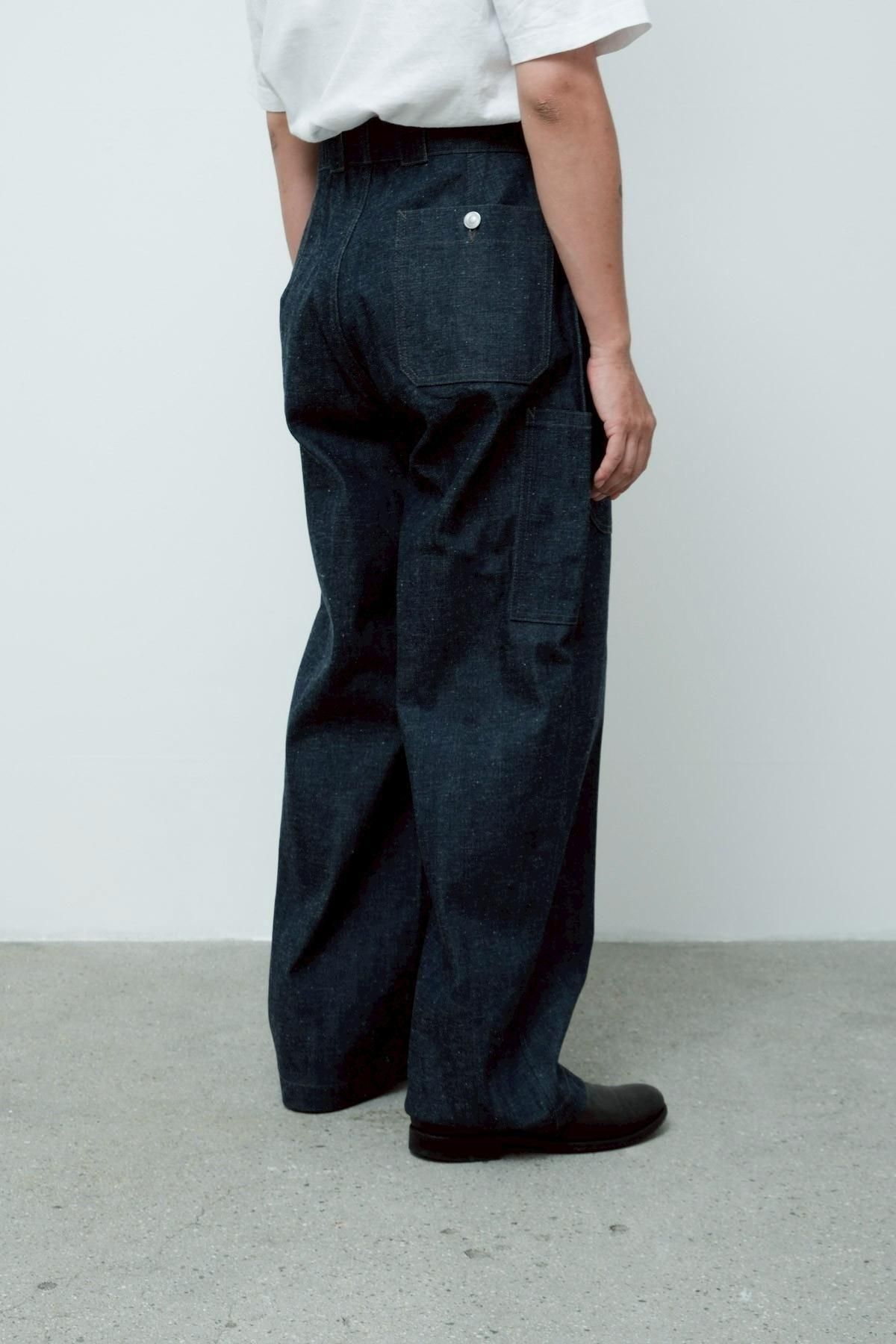 スーツ A.PRESSE IMA:ZINE SILK WORK PANTS SIZE1 A.PRESSE IMA:ZINE SILK WORK PANTS SIZE1