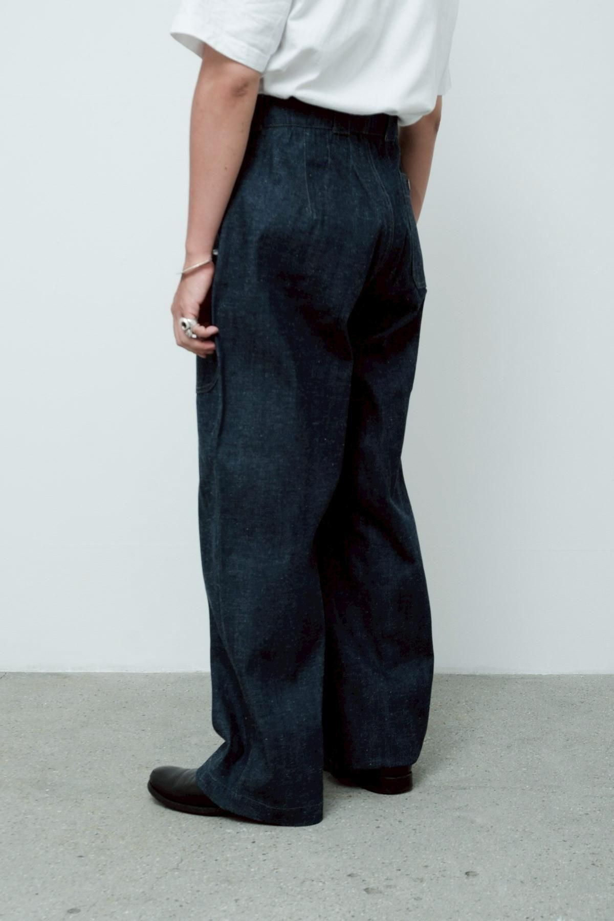 A.PRESSE / Swiss Army Denim Work Trousers（25AAP-04-20） - IMA