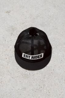 EAT RIDER / POM-PON MESH CAP BLACK