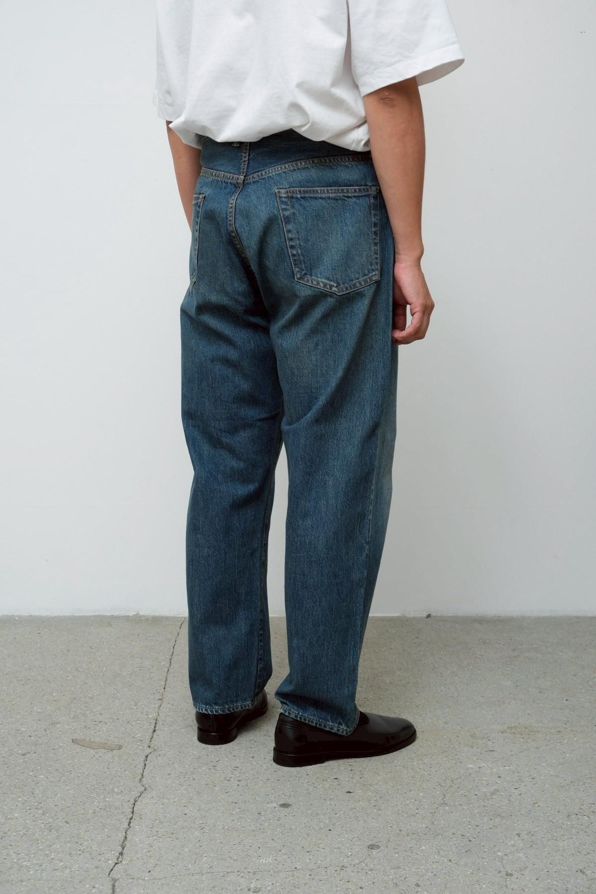 【はるみく】A.PRESSE Washed Denim PantsE 30 Washed Denim Pants E(30/27(MEN) Indigo/インディゴ): A.PRESSE