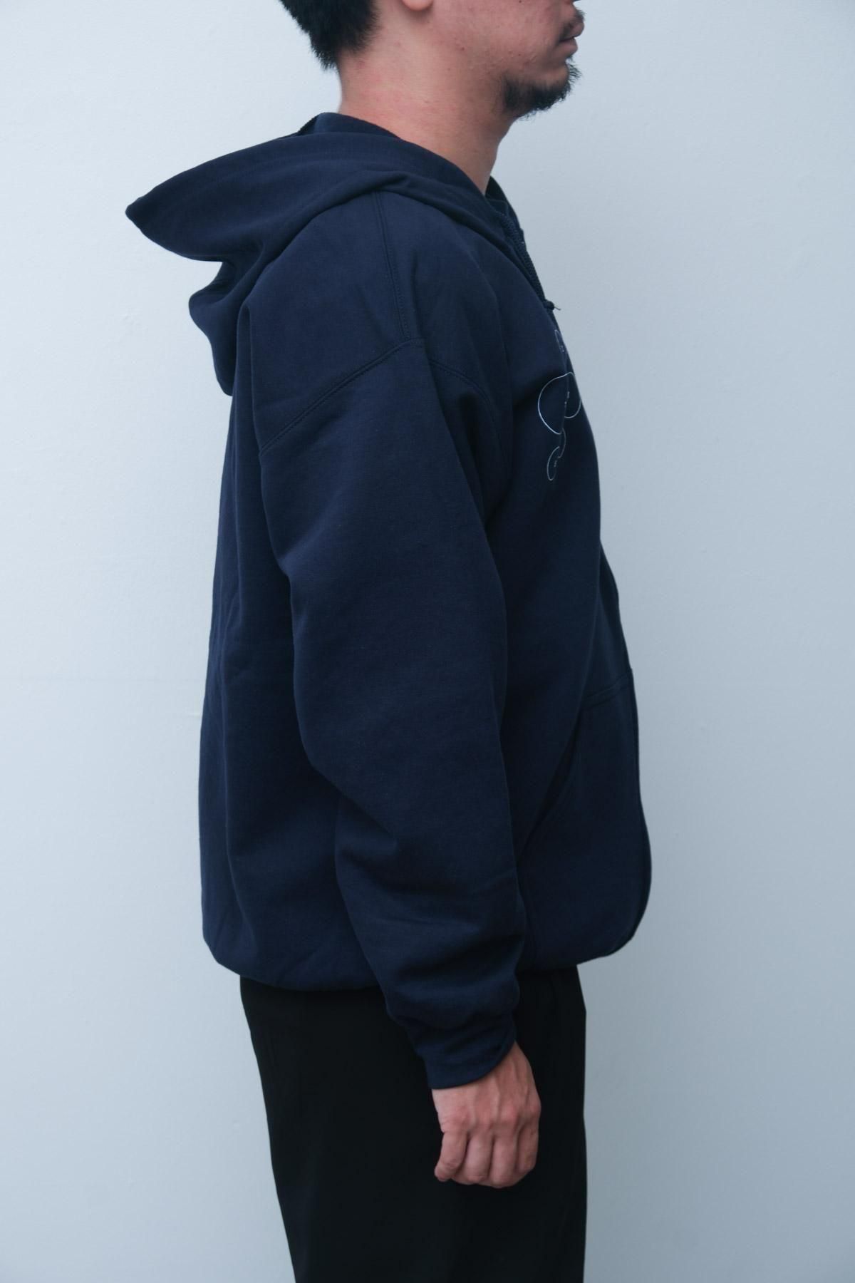 High Scream Center / COLLEGE LOGO ZIP HOODIE - IMA:ZINEオンライン