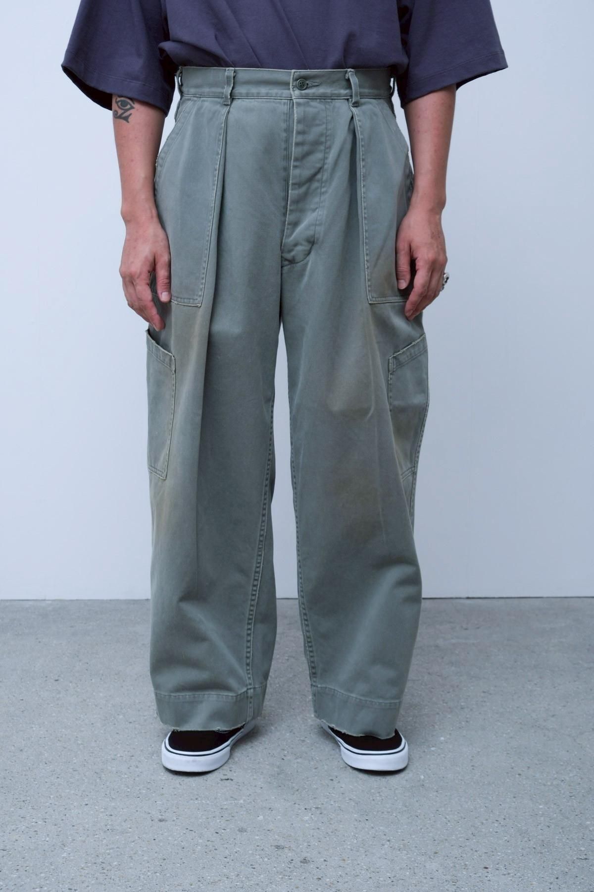 A.PRESSE アプレッセ Vintage USAF パンツ　サイズ2 A.PRESSE/アプレッセ】Vintage USAF Hemmed Bottoms 25AAP-04-34