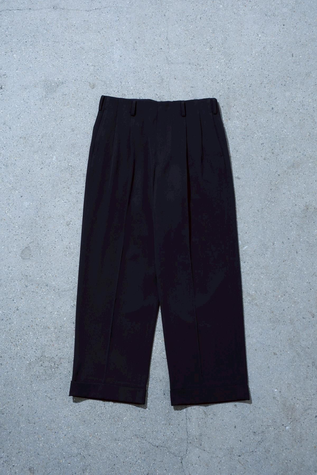 【A.PRESSE/アプレッセ】Wide Tapered Trousers A.PRESSE - アプレッセ22FW Wide Tapered Trousers(22AAP-04-03M