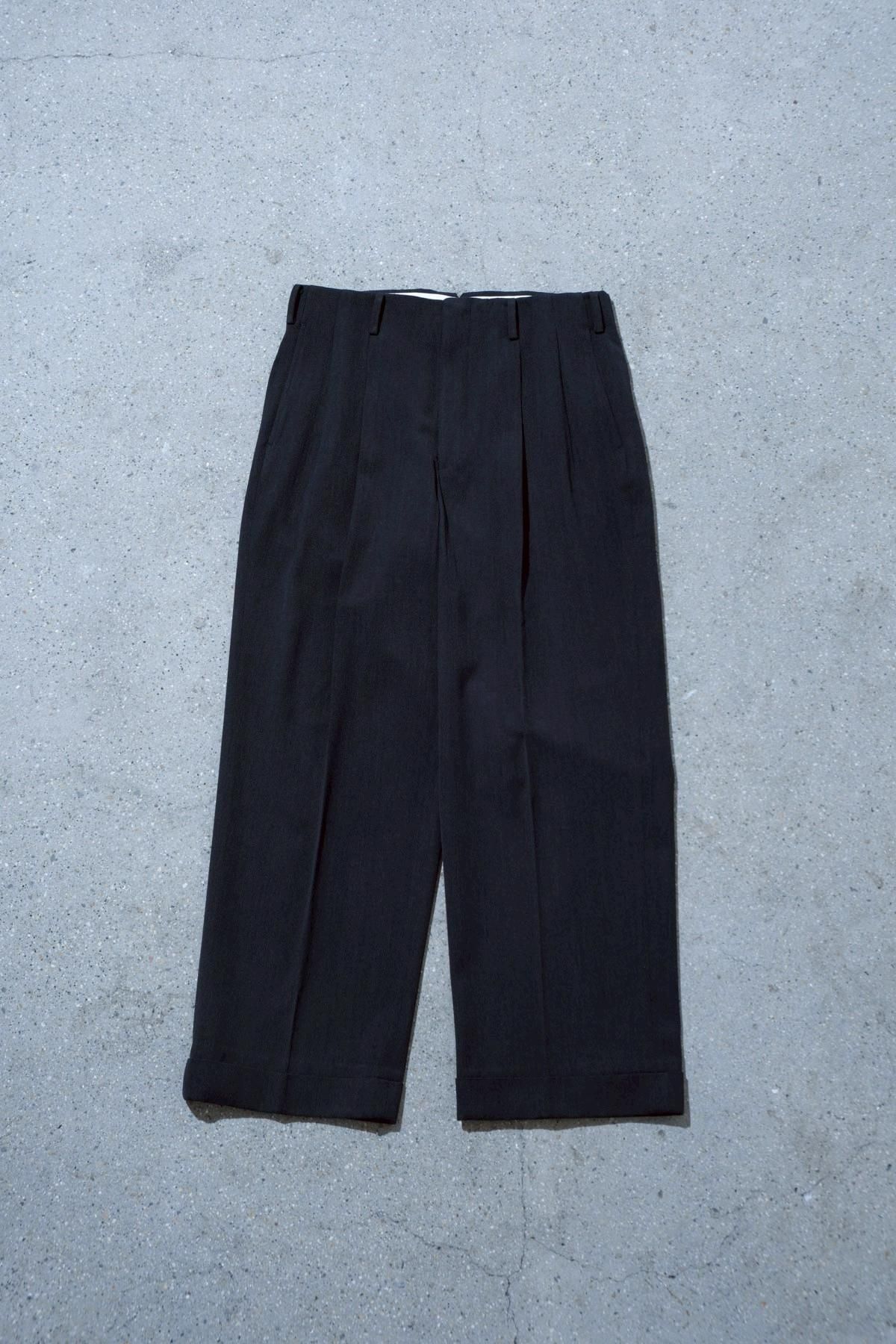 【A.PRESSE/アプレッセ】Wide Tapered Trousers A.PRESSE Wide Tapered Trousers – unexpected store