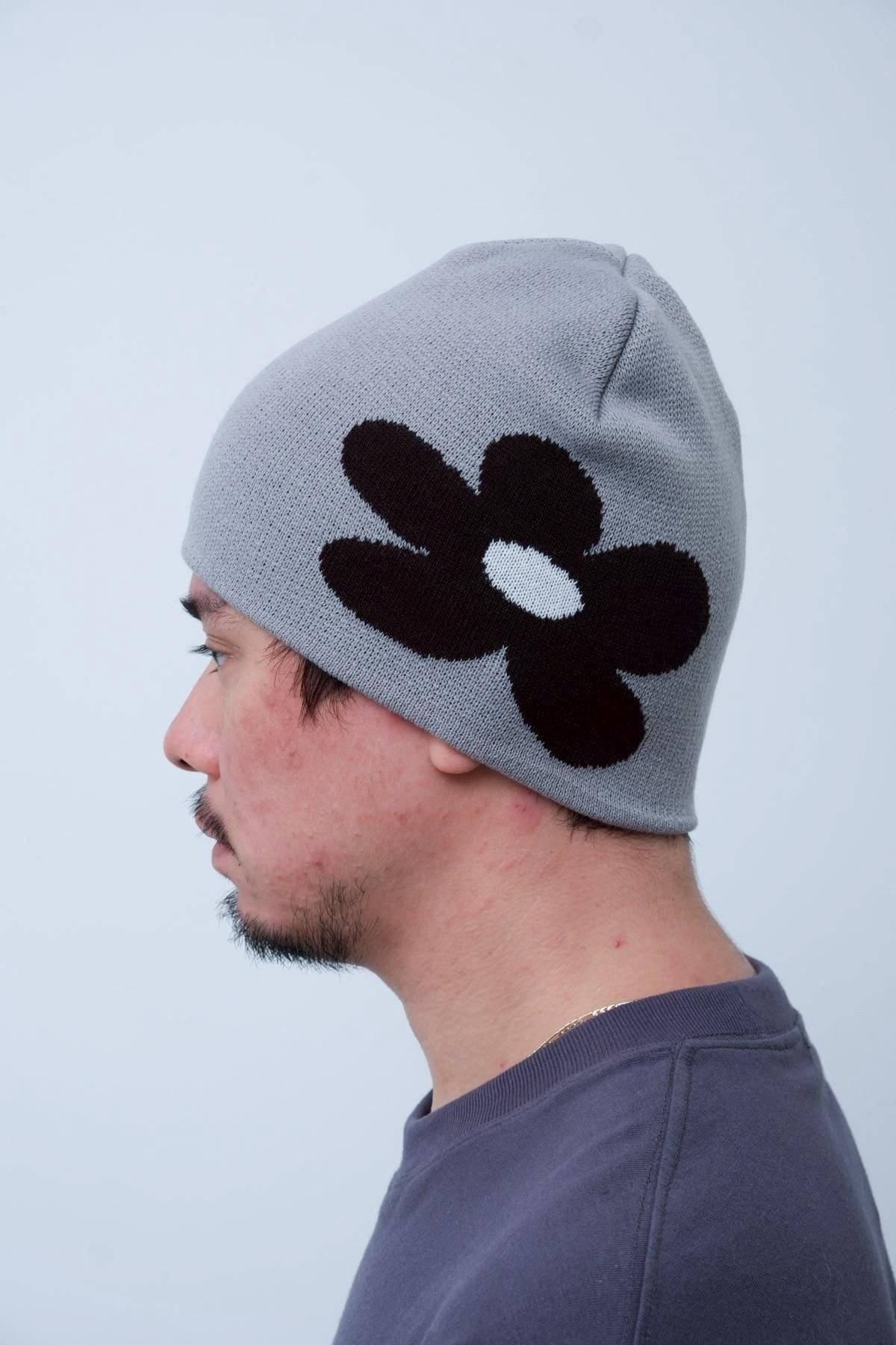 Nick gear / Flower Logo beanie - IMA:ZINEオンラインストア