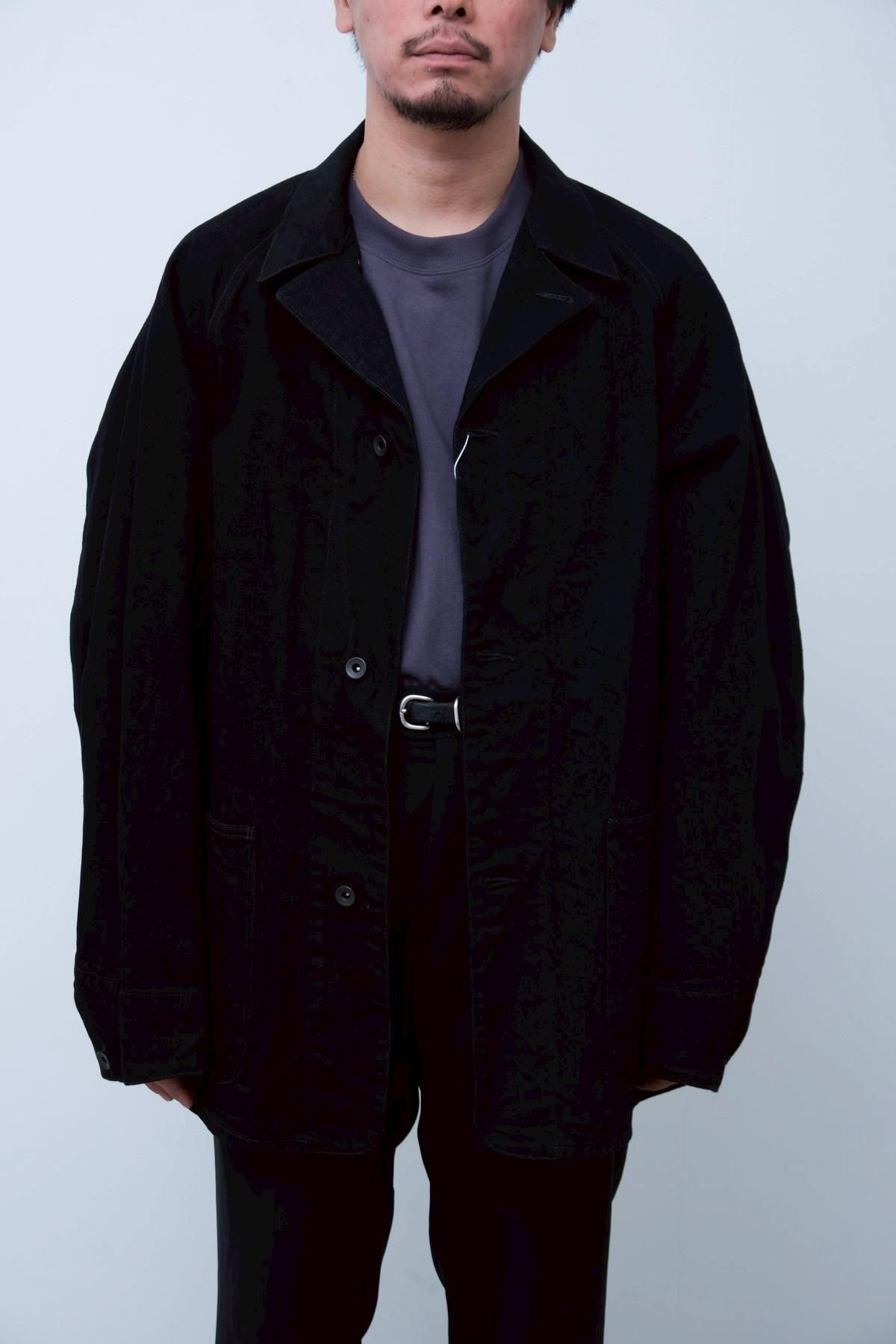 COMOLI / BLACK DENIM WORK JACKET - IMA:ZINEオンラインストア｜大阪