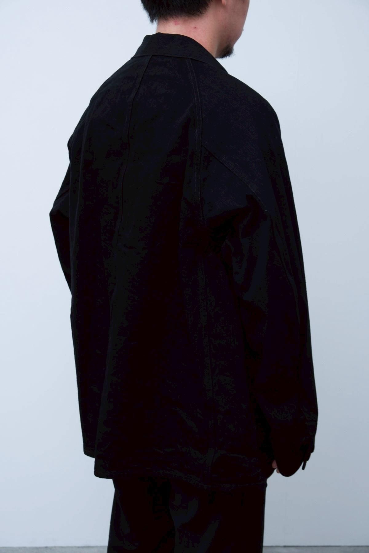 ジャケット・アウター Comoli black denim work jacket 4 COMOLI Black Denim Work Jacket – unexpected store