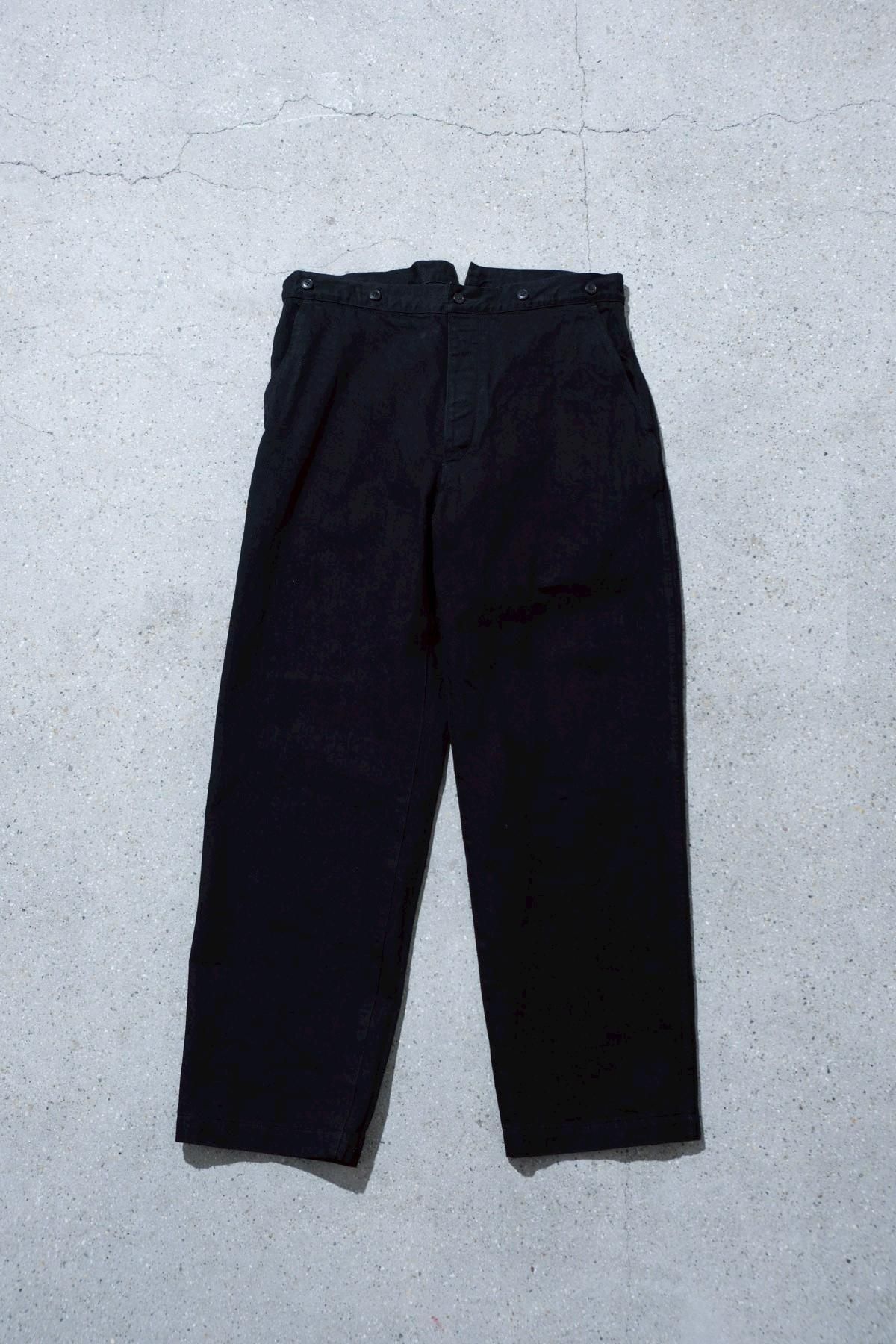 パンツ COMOLI BLACK DENIM OVER PANTS SIZE.1 COMOLI Denim Over Pants,Black – Navyblue