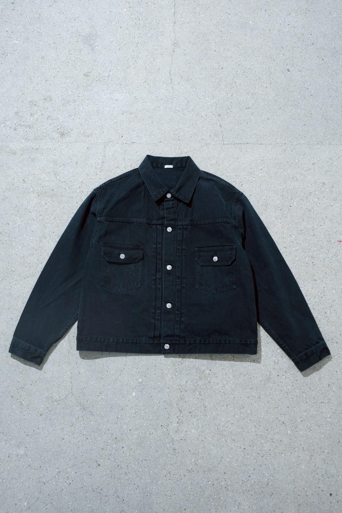ジャケット・アウター A.PRESSE / 2nd Type Black Denim Jacket A.PRESSE ⠀ “ 2nd Type Black Denim Jacket ” lot : 25AAP-01