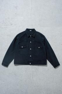 A.PRESSE / 2nd Type Black Denim Jacket25AAP-01-40