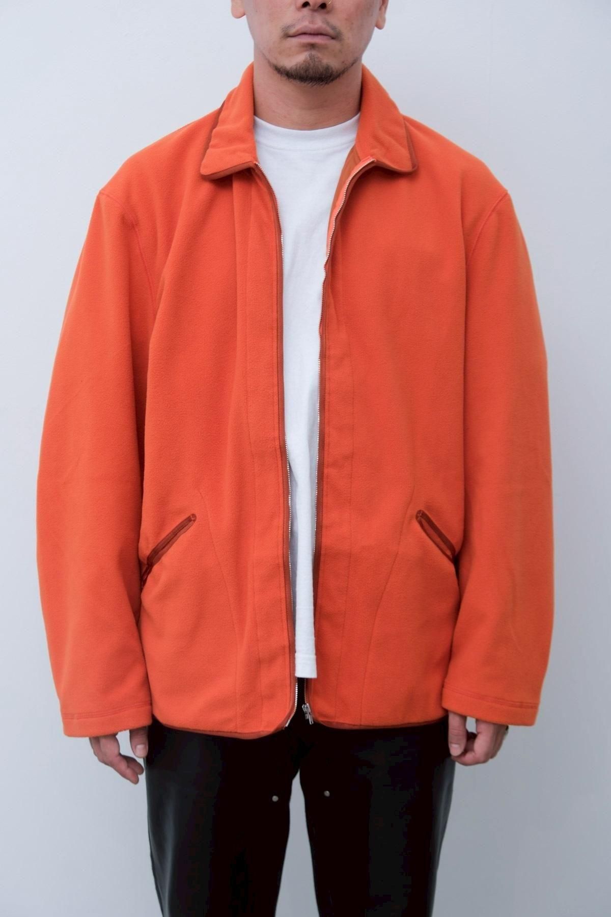 Zip Blouson はな様 12oz COTTON BLEACHED DENIM FRONT ZIP BLOUSON | YOKE