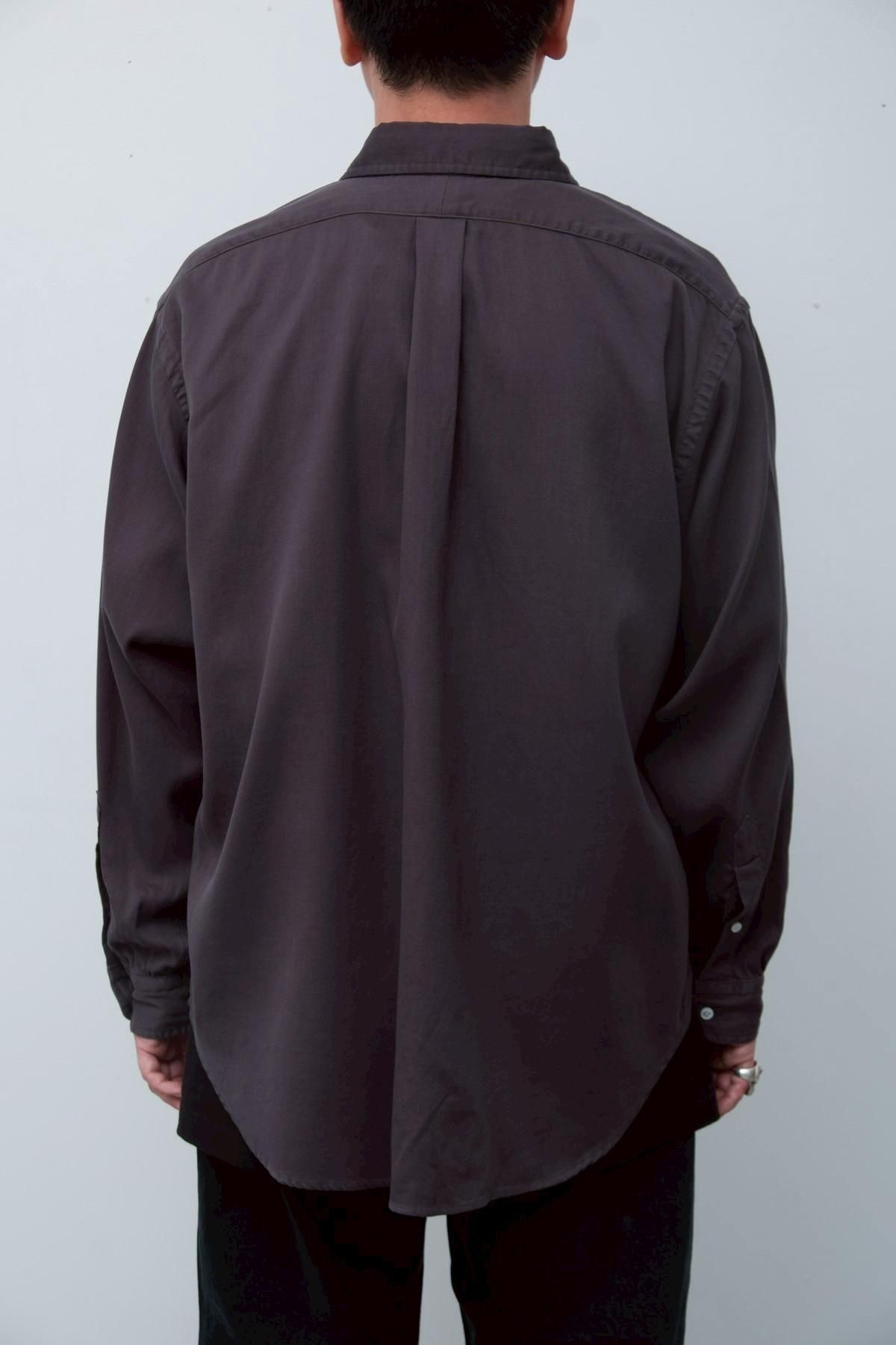 A.PRESSE / Double Weave Twill Regular Collar Shirt（25AAP-02-10