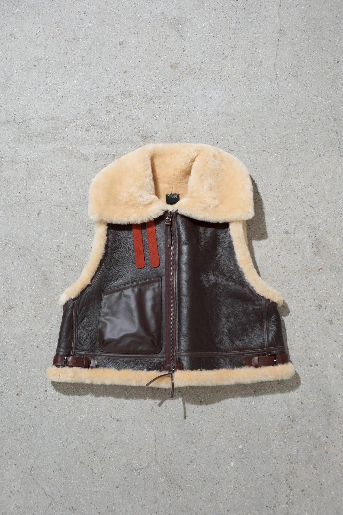 Rhodolirion / B-3 Type Vest - NZL Mouton - IMA:ZINE