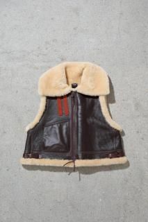 Rhodolirion / B-3 Type Vest - NZL Mouton