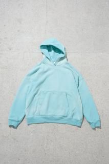 MOOJI MOOJI / OVERSIZED CROP HOODIE AGED MINT