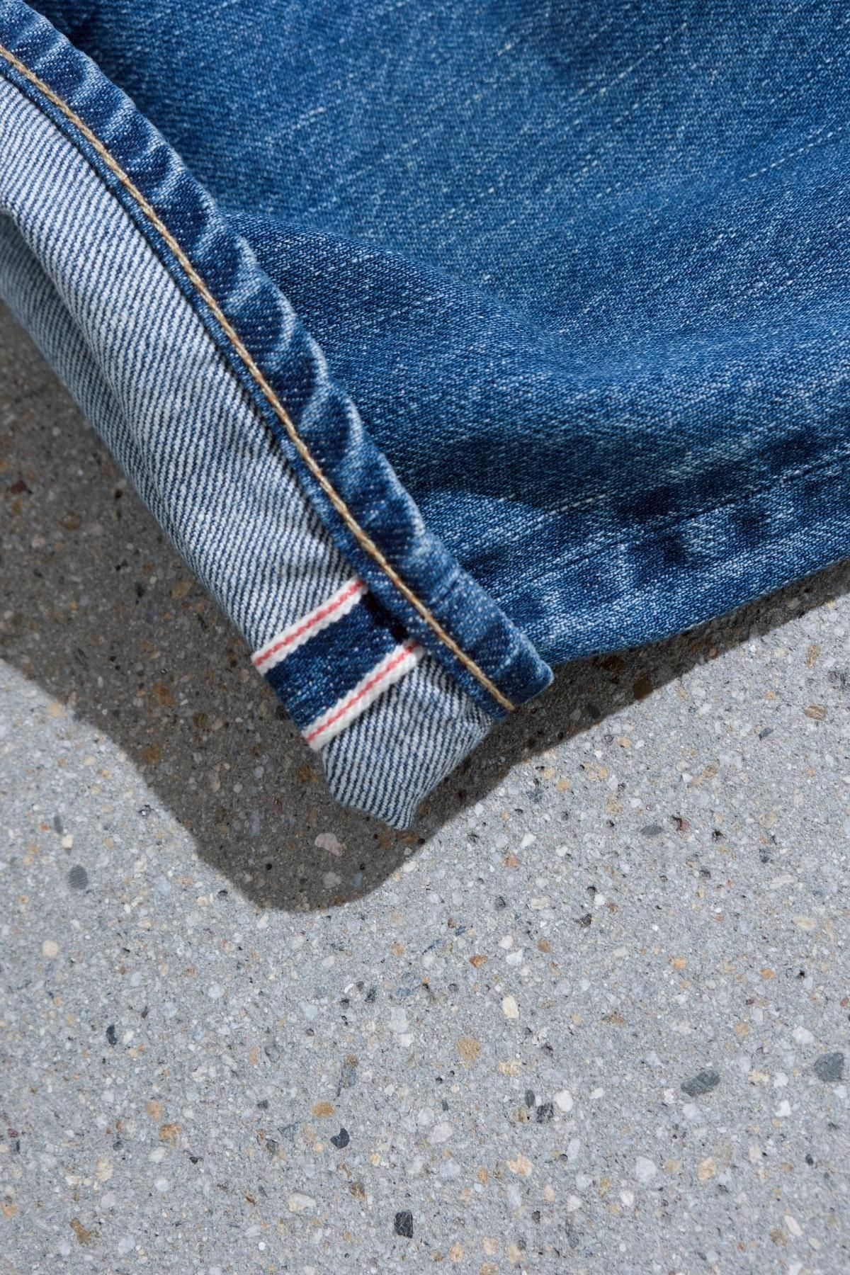 A.PRESSE / Washed Denim Pants E BLEACH（AP-4004） - IMA:ZINE