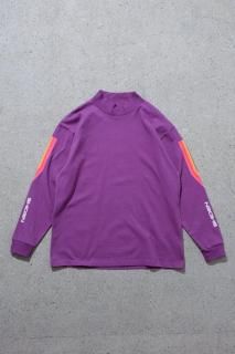 SHIDEN / L/S Mock Neck Tee - Decal