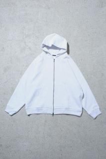 IMA:ZINE ORIGINAL / MASSIVE ZIP UP PARKA TOP WHITE