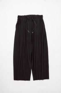 Sillage / pleats circular pants anthracite