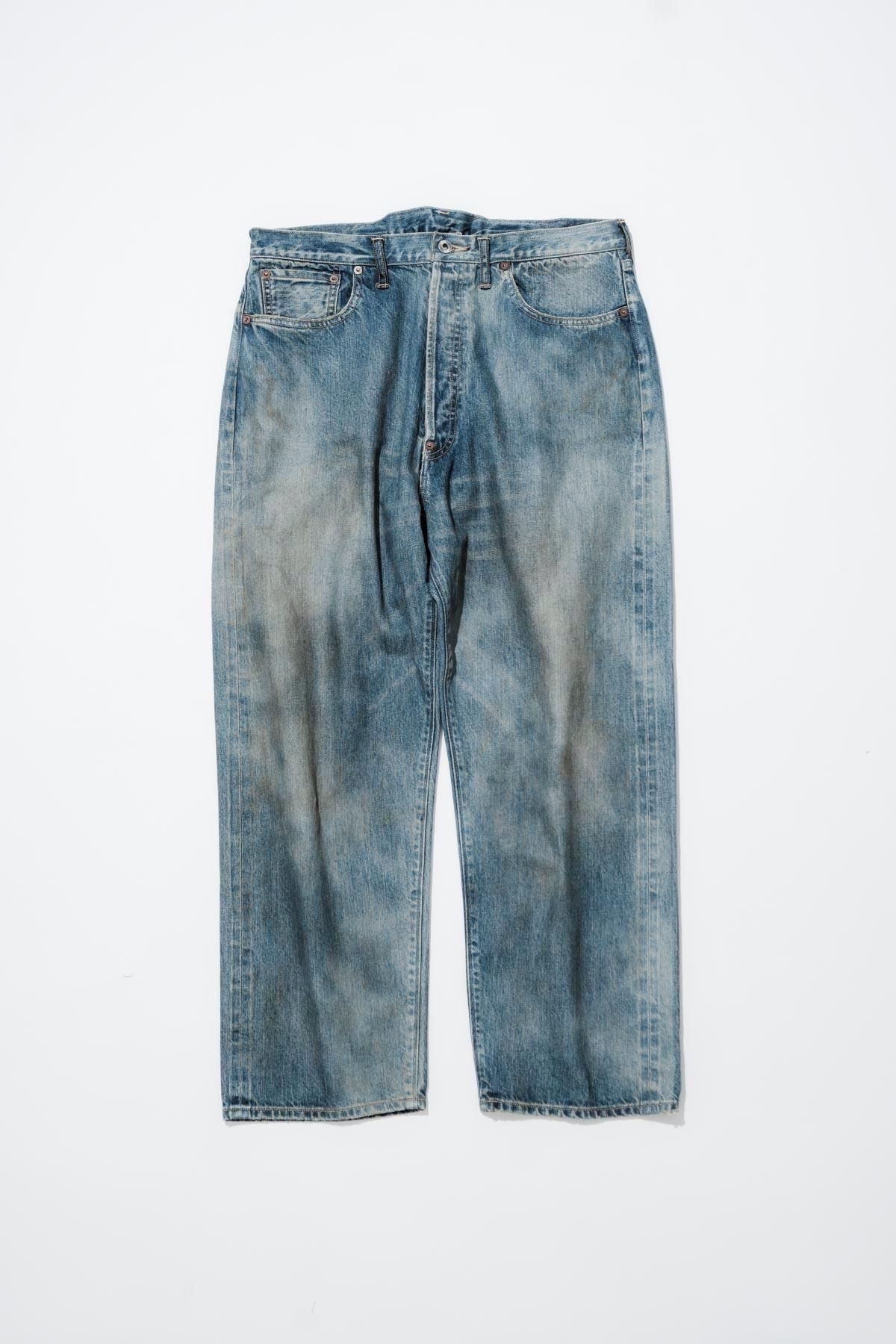 A.PRESSE / No.37 Washed Wide Denim Pants（26SAP-04-21） - IMA:ZINE
