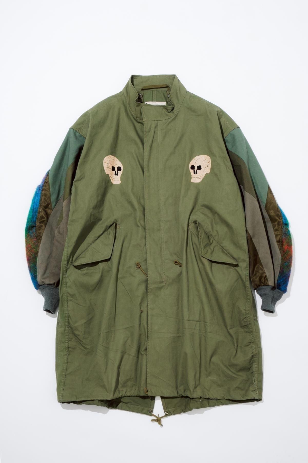 ink / SKULL SOUVENIR M65 COAT（L） - IMA:ZINEオンラインストア