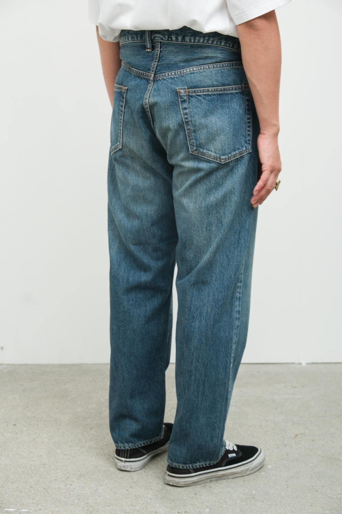 A.PRESSE / Washed Denim Wide Pants（AP-4002） - IMA:ZINEオンライン