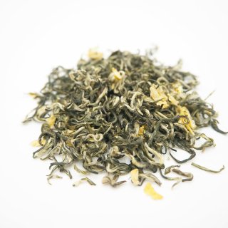 特級ジャスミン茶 30g 高山飄雪緑茶使用 ジャスミン花びら入