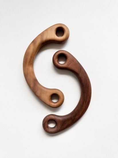 HItsuki basket ウッドハンドルバスケット wood handle basket - HItsuki