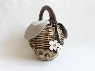 wood handle basket