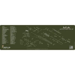 CERUS GEAR Springfield M1A® Schematic Rifle ProMat -OD- / 12x36 (NEW)