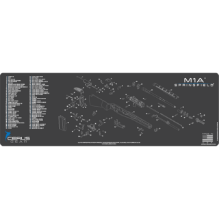 CERUS GEAR Springfield M1A® Schematic Rifle ProMat -Gray- / 12x36 (NEW)