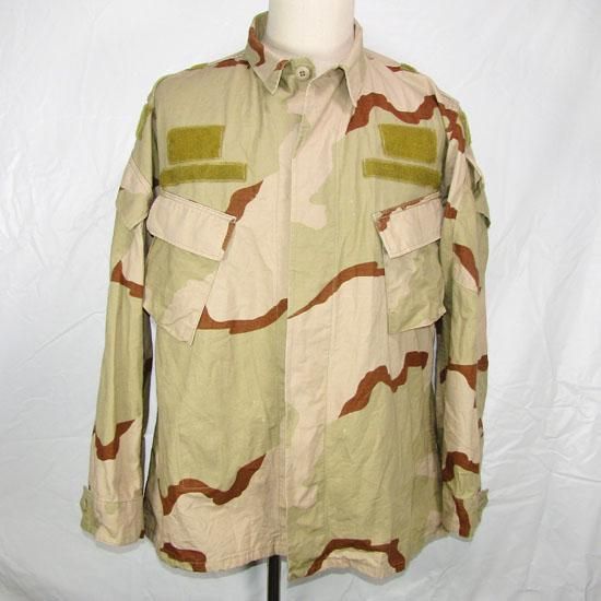 M-R 3C DCU ミリタリー　ジャケット　PROPPER ARMY カスタム MILITARY 実物 USED 米軍 3カラーデザートカモ DCU ジャケット