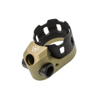 SI Enhanced Castle Nut & Extended End Plate / FDE (NEW)