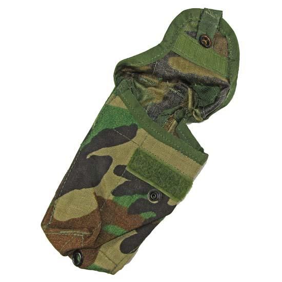 ≪USGI≫ ウッドランド迷彩 Molle2 M16 ダブルマグ ポーチ / SDS製 (USED)