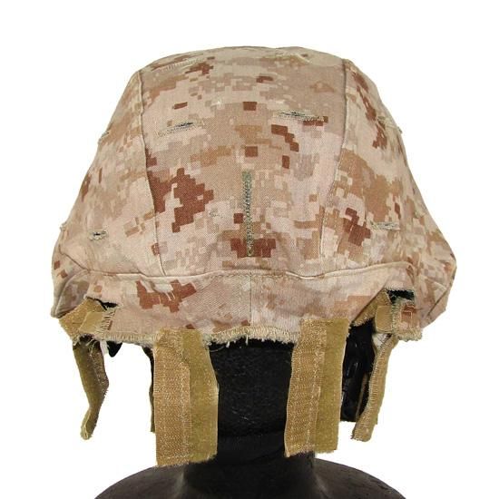 ≪USMC≫ マーパット迷彩 LWH用 ヘルメットカバー / M Size (USED)