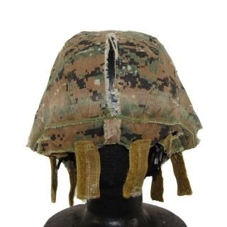 ≪USMC≫ マーパット迷彩 LWH用 ヘルメットカバー / M・L Size (USED)
