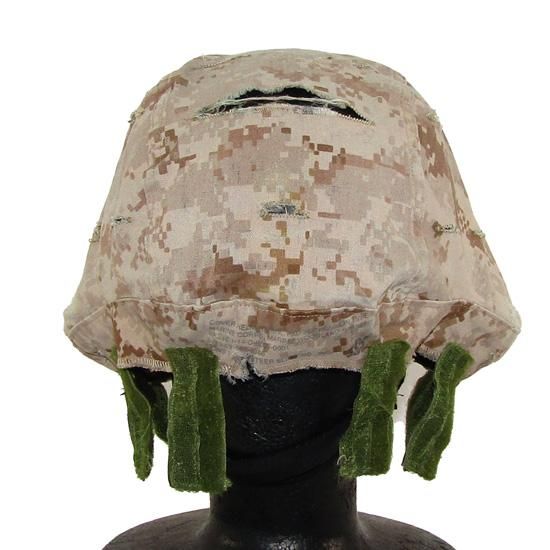 レビュー高評価アイテム特集｜ファッション通販 ≪USMC≫ マーパット迷彩 LWH用 ヘルメットカバー / M・L Size 個人装備