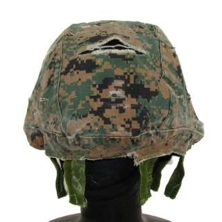 ≪USMC≫ マーパット迷彩 LWH用 ヘルメットカバー / M・L Size (USED)