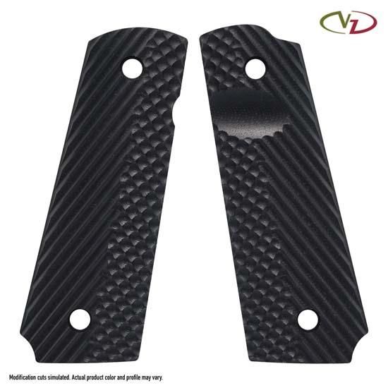 ホーグ G10 グリップ ガバメント M1911 Chain Link（Solid Black