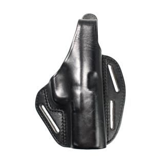 ≪BLACKHAWK≫ CQC レザーホルスター RH Glock17/22用 (USED)
