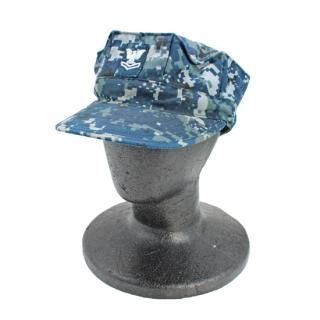 ≪NAVY≫ NWU Type1迷彩 ユーティリティキャップ / 7-1/2" (USED)