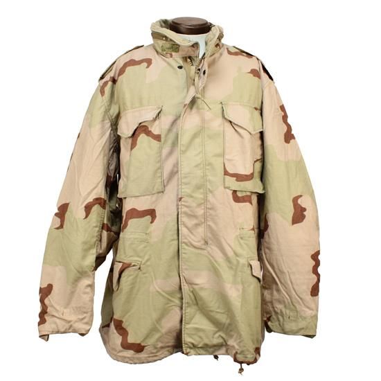 ≪ARMY≫ DCU迷彩 M65 フィールド ジャケット / Large - Long (USED)