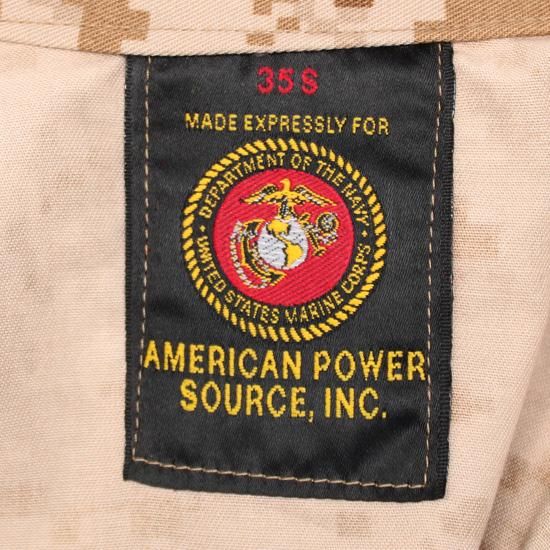 ≪USMC≫デザートマーパット迷彩 コンバットジャケット / 35
