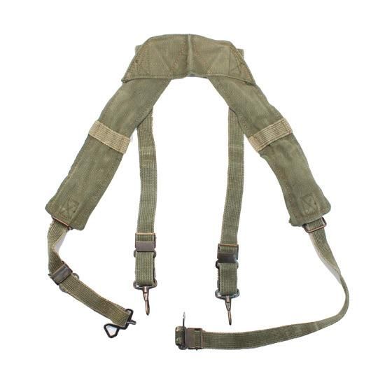 米陸軍ベトナム戦争M-1956コットンH型サスペンダーRサイズ希少品 米陸軍ベトナム戦争M-1956コットンH型サスペンダーRサイズ希少品