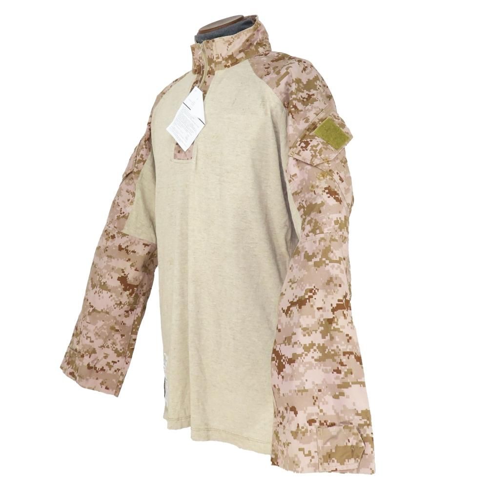 格安新品  ≪USMC≫ コンバットシャツ FROG デザートマーパット迷彩 個人装備