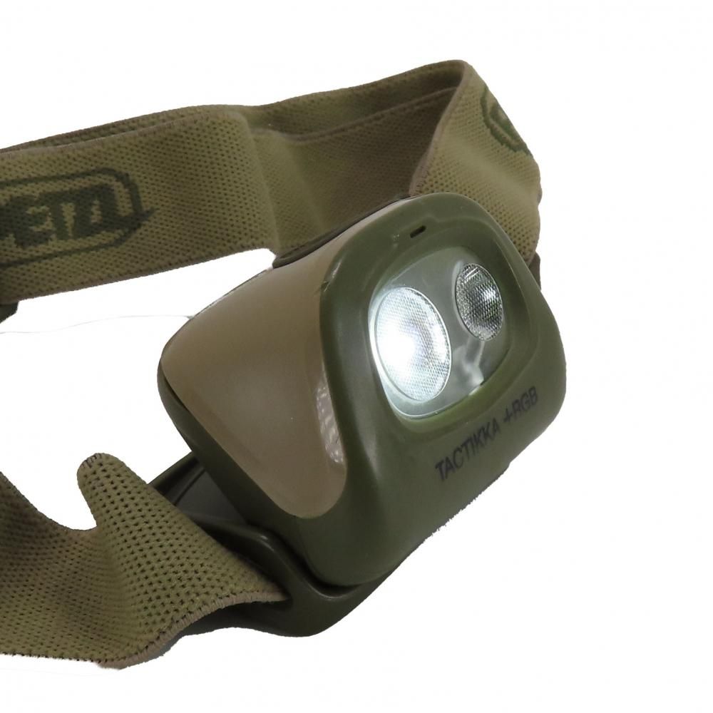 ≪PETZL≫ TACTIKKA +RGB ヘッドライト / 赤× (USED)