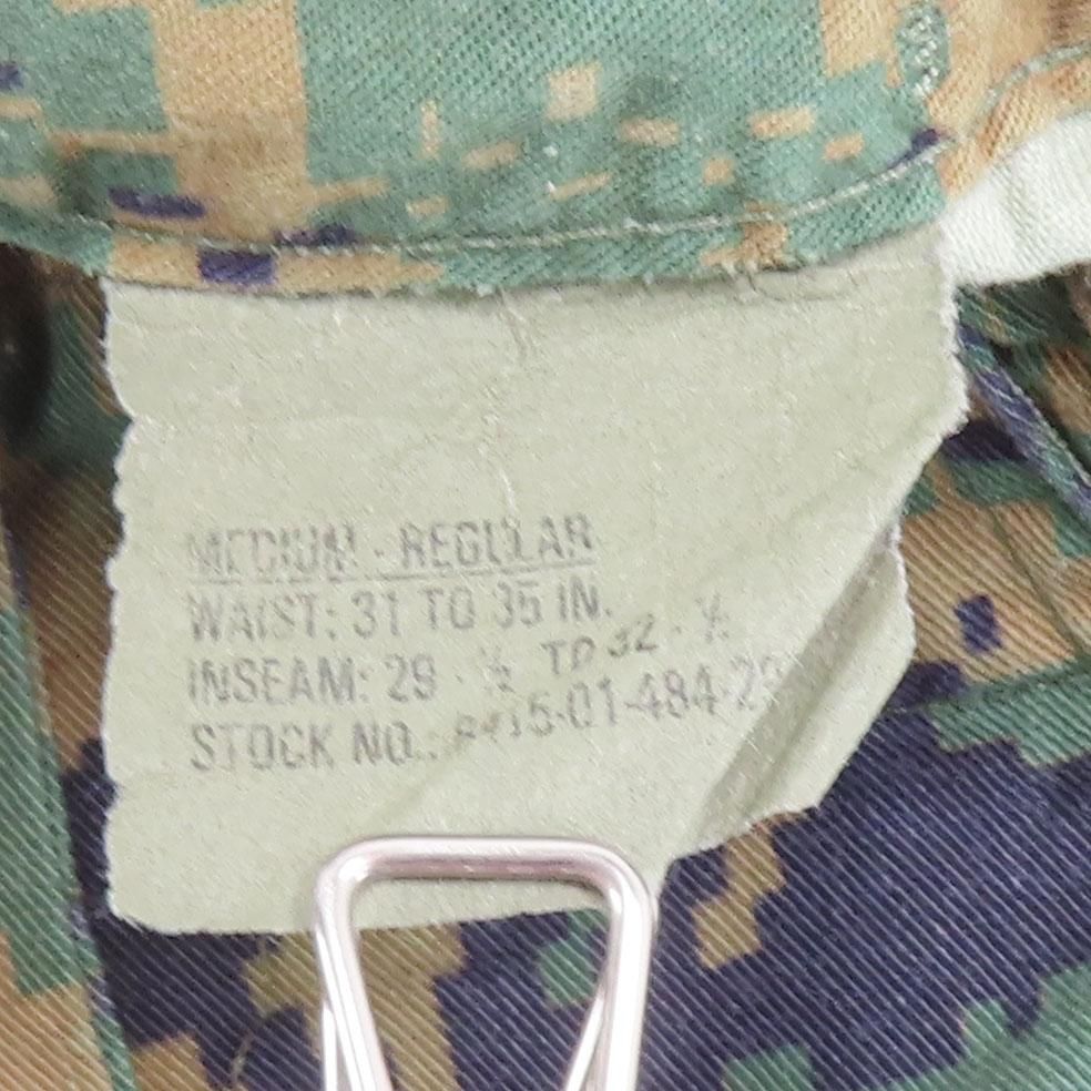 ≪USMC≫ ウッドランド マーパット迷彩 コンバット パンツ / M-S