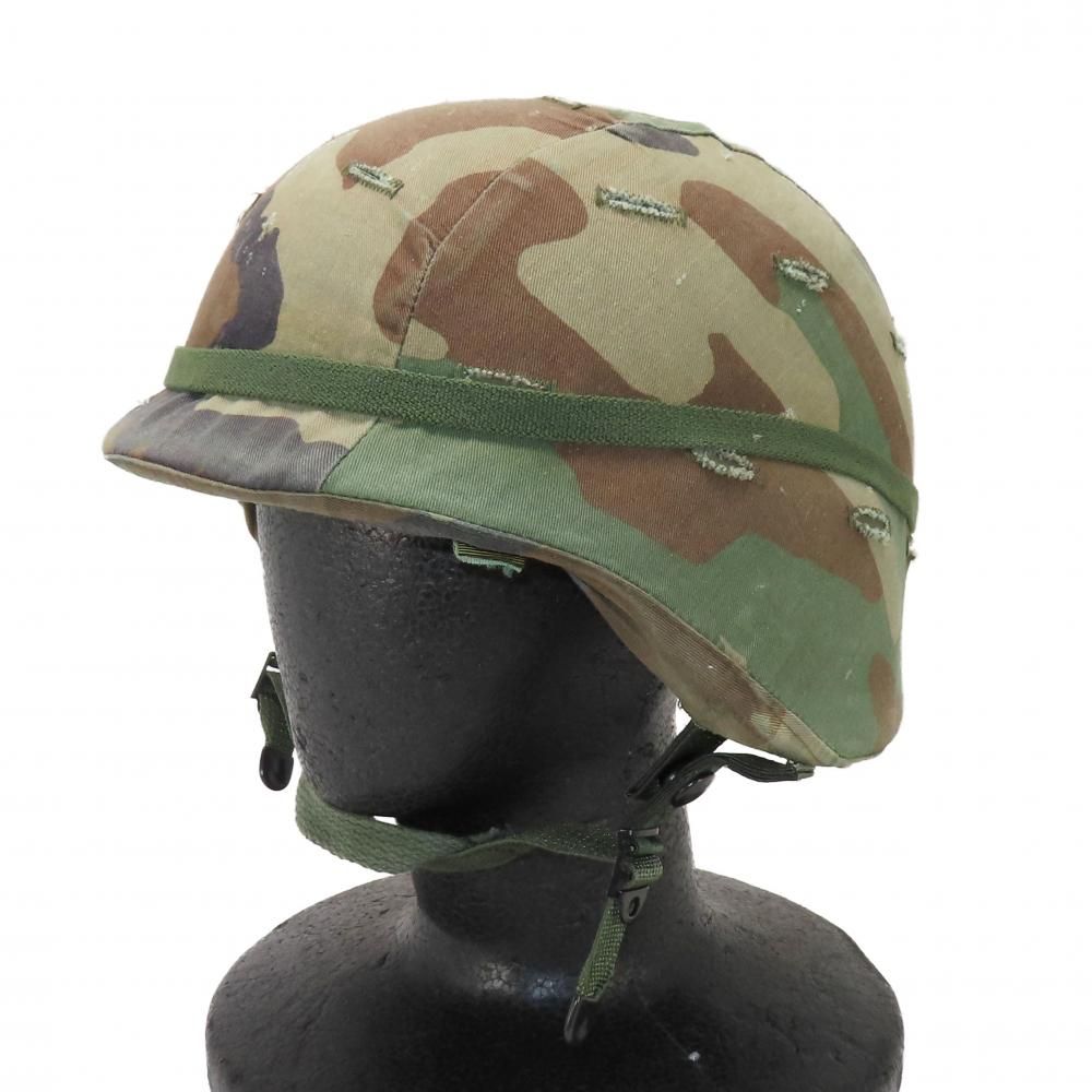 US軍 カモフラージュヘルメット US(米軍) NAM戦初期型カムフラージュ(擬装用)ヘルメットバンド/復刻・新品
